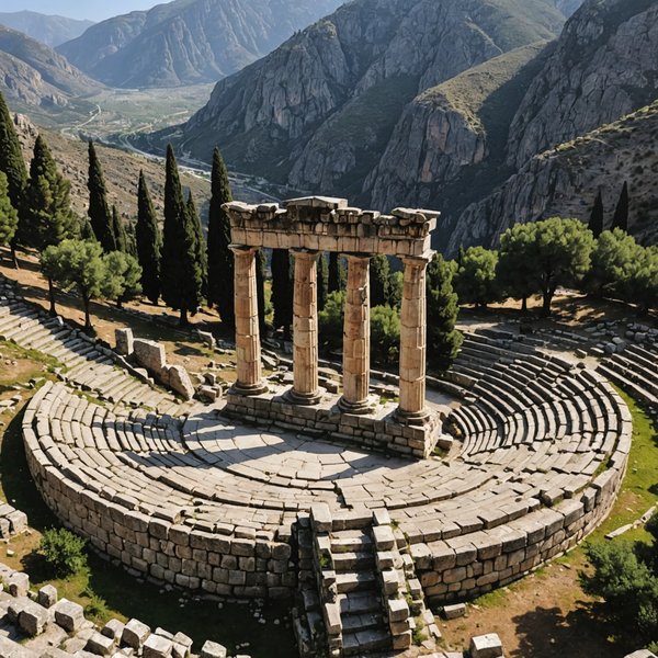 Comment organiser une visite des sites archéologiques de Delphes en Grèce?