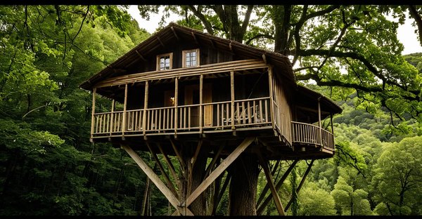 Cabane perchée en dordogne : un séjour au cœur des arbres